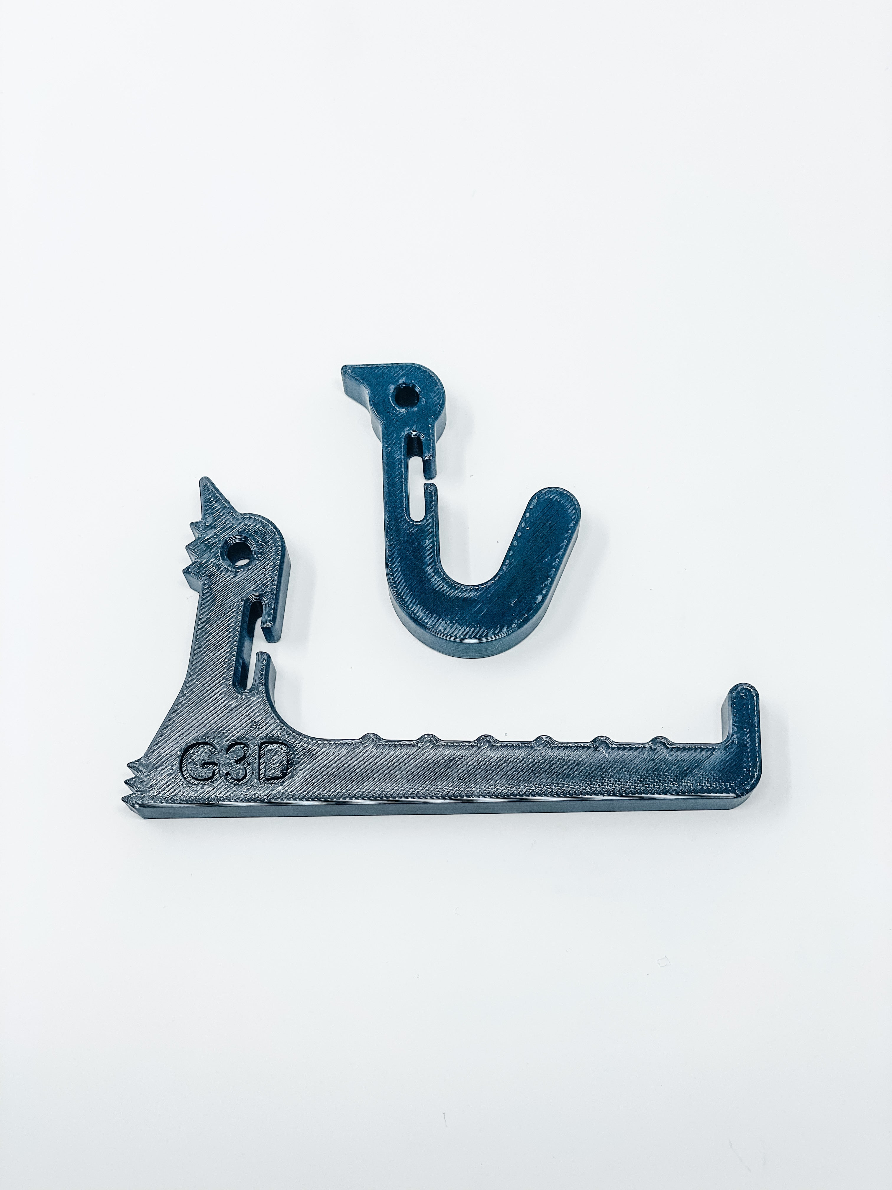 G3D Bow and Gear Hooks Genesis 3D Printing, LLC